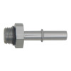 DeatschWerks 6AN ORB Male to 5/16in Male EFI Quick Connect Adapter (Incl O-Ring) - Titanium - 6-02-0114 Photo - Primary