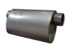 Kooks 3in Oval Offset/Offset (Same Side) Muffler 14in Long Body Stainless Steel - MUF-014 Photo - Unmounted