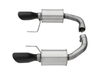 Roush 15-17 Mustang GT Black Tip Axle Back Exhaust - 421834-BLK Photo - Close Up