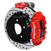 Wilwood 88-98 GM C1500 Superlite Rear Elec. Parking Brake Kit 12.88in SRP Rotor 3.25in Offset - Red - 140-18044-DR Photo - Primary
