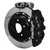 Wilwood 88-98 GM C1500 Aero4 Rear Electronic Parking Brake Kit 14in Rotor 3.25in Offset - Blk - 140-18046 Photo - Primary
