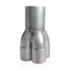 Stainless Works 2-1/2in Four-Way Short Merge Collector - MCS4250500 Photo - Primary