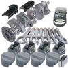 Eagle Chevy 350 3.480in Crank 5.700in H-Beam -5cc Flat Top 4.060in Pistons Rotating Assembly - 12001060 Photo - Primary