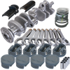 Eagle Chevy 350 3.750in Crank 6.000in H-Beam -16cc Inv Dome 4.040in Pistons Rotating Assembly - 12010040 Photo - Primary