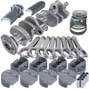 Eagle Chevy 350 3.750in Crank 6.000in H-Beam -5cc Flat Top 4.060in Pistons Rotating Assembly - 12011060 Photo - Primary