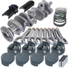 Eagle Chevy 350 3.750in Crank 6.000in H-Beam 11cc Dome 4.030in Pistons Rotating Assembly - 12077030 Photo - Primary