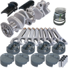 Eagle Chevy 400 350 Mains 4.000in Crank 6.000in H-Beam Stroker Rod 4.155in Pistons Rotating Assembly - 12156030 Photo - Primary