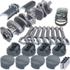 Eagle Chevy 400 3.750in Crank 6.000in I-Beam Rods -5cc Flat Top 4.165in Pistons Rotating Assembly - 13015040 Photo - Primary