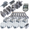 Eagle Chevy 350 3.750in Crank 5.700in I-Beam Rods -18cc 4.030in Pistons Rotating Assembly - 13304030 Photo - Primary