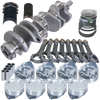 Eagle Ford 351W 4.000in Crank 6.200in I-Beam Rods -27.5cc 4.040in Pistons Rotating Assembly - 14804040 Photo - Primary