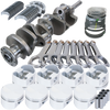 Eagle Ford 429/460 3.850in Crank 6.605in H-Beam -3cc Flat Top 4.440in Pistons Rotating Assembly - 15120080 Photo - Primary