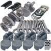 Eagle Chrysler RB 4.250in Crank 7.100in H-Beam -8cc Flat Top 4.375in Pistons Rotating Assembly - 21202055 Photo - Primary