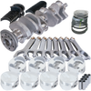 Eagle Chevy 400 3.875in Crank 6.000in H-Beam Stroker Rods -10.8cc 4.165in Pistons Rotating Assembly - 35650040 Photo - Primary