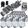 Eagle Chevy 454 1Pc 4.000in Crank 6.135in I-Beam Rods 43cc Dome 4.350in Pistons Rotating Assembly - 61326L100 Photo - Primary