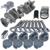 Eagle Pontiac 455 4.500in Crank 6.800in I-Beam Rods -6cc Flat Top 4.155in Pistons Rotating Assembly - 615044155 Photo - Primary