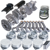 Eagle Chevy 350 1Pc 3.480in Crank 6.000in I-Beam Rod -7cc Flat Top 4.040in Pistons Rotating Assembly - 62005L040 Photo - Primary