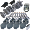 Eagle Chevy 350 3.750in Crank 6.000in I-Beam Rods 11cc Dome 4.030in Pistons Rotating Assembly - 62077030 Photo - Primary