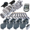 Eagle Chevy LT1 350 1Pc 3.750in Crank 6.000in I-Beam Rods 6cc Dome 4.060in Pistons Rotating Assembly - 62112060 Photo - Primary