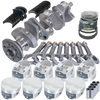 Eagle Chevy 350 3.480in Crank 5.700in I-Beam Rods -3.7cc Flat Top 4.060in Pistons Rotating Assembly - 62302060 Photo - Primary