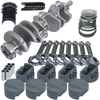 Eagle Ford 351W 4.000in Crank 6.250in I-Beam Rods -6.6cc Flat Top 4.060in Pistons Rotating Assembly - 64125060 Photo - Primary