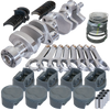 Eagle Chevy 350 1Pc 3.750in Crank 5.700in H-Beam -16cc Inv Dome 4.060in Pistons Balanced Assembly - B12107060 Photo - Primary