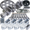 Eagle Chevy 350 1Pc 3.750in Crank 5.700in I-Beam Rods 4.030in Pistons 153 Tooth FP Balanced Assembly - B13005L03053 Photo - Primary