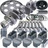 Eagle Chevy 350 1Pc 3.750in Crank 5.700in I-Beam Rods 4.060in Pistons 153 Tooth FP Balanced Assembly - B13006L06053 Photo - Primary