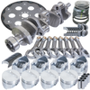 Eagle Chevy 350 1Pc 3.750in Crank 5.700in I-Beam Rods 4.040in Pistons 168 Tooth FP Balanced Assembly - B13055L04068 Photo - Primary