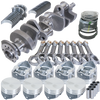 Eagle Chevy 350 3.480in Crank 5.700in I-Beam Rods -7cc Flat Top 4.060in Pistons Balanced Assembly - B13202E060 Photo - Primary