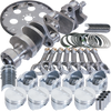 Eagle Chevy LT1350 1Pc 3.750in Crank 5.700in I-Beam Rods 4.040in Pistons 168 Tooth FP Blncd Assembly - B13555L04068 Photo - Primary