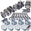 Eagle Chevy 350 1Pc 3.750in Crank 5.700in I-Beam Rod 4.000in Pistons Eagle 153 Tooth FP Bal Assembly - B15454L00053 Photo - Primary