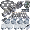 Eagle Chevy 350 1Pc 3.750in Crank 5.700in I-Beam Rod 4.000in Pistons Eagle 153 Tooth FP Bal Assembly - B15454L00053 Photo - Primary