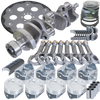 Eagle Chevy 350 1Pc 3.750in Crank 5.700in I-Beam Rod 4.060in Pistons Eagle 168 Tooth FP Bal Assembly - B15454L06068 Photo - Primary