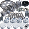 Eagle Chevy 454 1Pc 4.250in Crank 6.385in I-Beam Rods 17cc Dome 4.310in Pistons Balanced Assembly - B18023L060 Photo - Primary