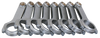 Eagle Chevrolet Big Block 6.535in Length ARP 2000 Bolts Forged 4340 Steel H-Beam Rods - Set of 8 - CRS65353D2000 Photo - Primary
