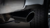 Borla 17-22 Ford F-250/F-350 SD 6.2L V8 2+4WD (Non-Dually) 2.75in ATAK Catback Exhaust - Blk Chrome - 141017BC Photo - Mounted