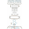 Fel-Pro Dodge D150 FS 8553 PT-12 Engine Gasket Set - FS8553PT12 Photo - Primary