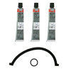 Fel-Pro Honda Fit OS 30837 R Engine Oil Pan Gasket Set 0 Bolt Hole Two Piece Gasket - OS30837R Photo - Primary