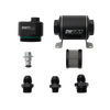 DeatschWerks DWFFR-X 70mm Billet Fuel Filter Regulator - 10 Micron with 8AN Fittings - 8-FFR-070-010K-8 Photo - Primary