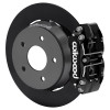 Wilwood 22-24 Polaris RZR Turbo/ Pro R 5-Lug Rear Big Brake Kit - Black Powder Coat - 140-18060 Photo - Primary