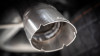 Borla 2025 Kia K5 GT 2.5L 4 Cyl S-type Cat-Back Exhaust w/ 3.5in Black Chrome Tips - 141014BC Photo - Close Up