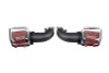 Corsa 24-25 Ford Mustang GT 5.0L V8 Carbon Fiber Cold Air Intake w/ DryTech Air Filters - Matte - 44013DMT Photo - Primary