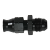 DeatschWerks 6AN Male Flare To 1/4in Hardline Compression Adapter - 6-02-0150-B Photo - Primary