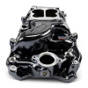 Edelbrock 65-90 BB Chevy Oval Port Heads Performer 2-O Manifold - Black Plasma - 2161-BP Photo - out of package