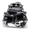 Edelbrock 65-90 BB Chevy Oval Port Heads Performer 2-O Manifold - Black Plasma - 2161-BP Photo - out of package