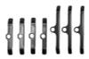 Edelbrock Chevy BB Hold-Down Tab Kit - Black Finish (Qty 7) - 44143 Photo - Primary