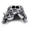 Edelbrock Pontiac 326-455 Performer RPM Intake Manifold - Chrome Plasma Finish - 7156-CP Photo - out of package