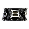 Edelbrock RPM Air-Gap Manifold for Small-Block Chevy Vortec - Black Plasma Finish - 7516-BP Photo - Primary