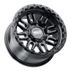 Weld Off-Road Swift 17x9in - 8x170 BP - ET-12 - 125.1mm CB - Gloss Black Wheel & Ring - W18479017450 Photo - Primary
