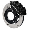 Wilwood 71-91 Chevy Blazer Forged Dynalite Front Brake Kit w/ 12.19in Slotted Rotor - Black - 140-18154 Photo - Primary